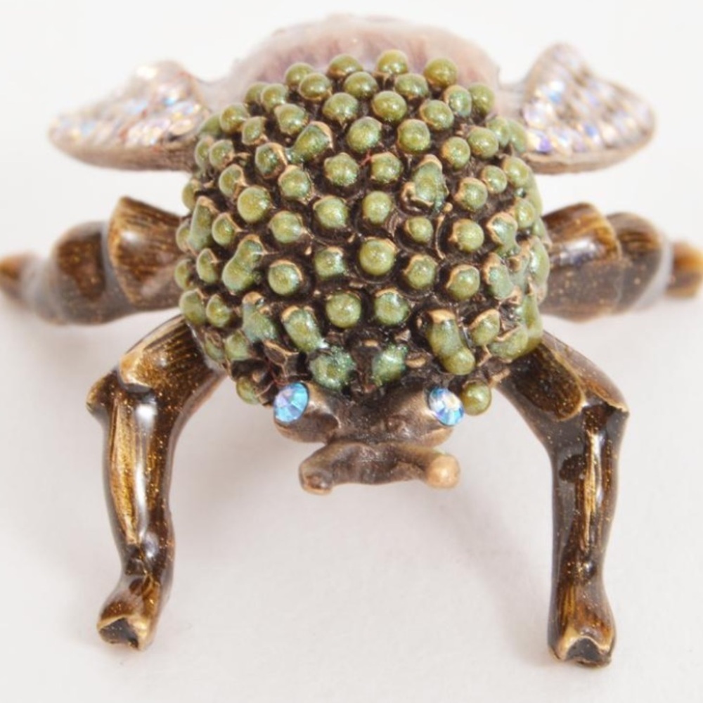 JAY STRONGWATER GORGEOUS BUMBLE BEE PURPLE/GREEN FIGURINE SWAROVSKI NEW BOX
5038 - Picture 8 of 8